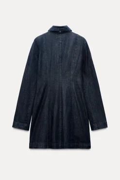 Sale VESTIDO DENIM TRF LAZO Mujer Vestidos