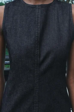 Fashion VESTIDO DENIM ZW COLLECTION Mujer Vestidos