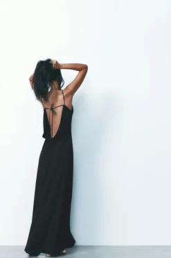 Outlet VESTIDO DRAPEADO Mujer Vestidos