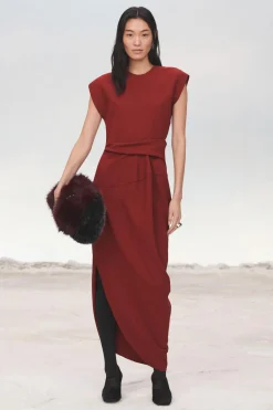 Online VESTIDO DRAPEADO ASIMÉTRICO LIMITED EDITION Mujer Vestidos