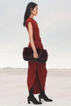 Online VESTIDO DRAPEADO ASIMÉTRICO LIMITED EDITION Mujer Vestidos