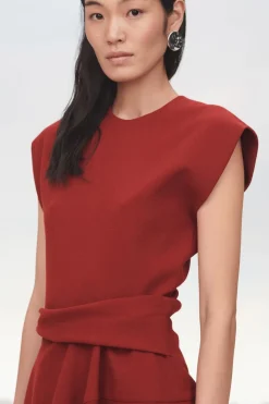 Online VESTIDO DRAPEADO ASIMÉTRICO LIMITED EDITION Mujer Vestidos