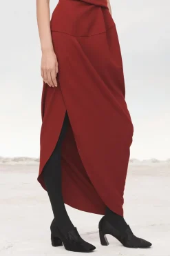 Online VESTIDO DRAPEADO ASIMÉTRICO LIMITED EDITION Mujer Vestidos