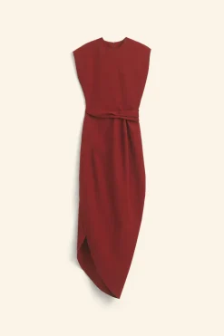 Online VESTIDO DRAPEADO ASIMÉTRICO LIMITED EDITION Mujer Vestidos