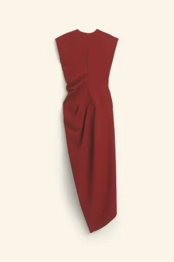 Online VESTIDO DRAPEADO ASIMÉTRICO LIMITED EDITION Mujer Vestidos