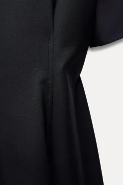 Fashion VESTIDO DRAPEADO MEZCLA LANA ZW COLLECTION Mujer Vestidos