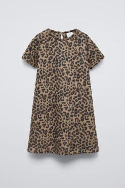 Niños ZARA 6 - 14 Años·Vestidos / Monos<VESTIDO EFECTO ANTE