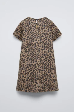 Niños ZARA 6 - 14 Años·Vestidos / Monos<VESTIDO EFECTO ANTE