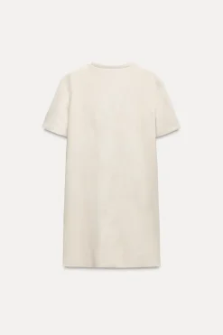 Sale VESTIDO EFECTO ANTE PERLAS Mujer Vestidos