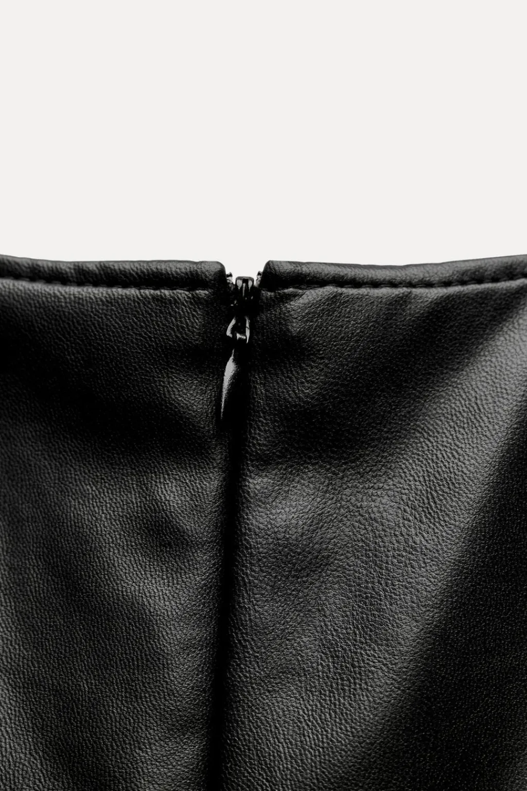 Discount VESTIDO EFECTO PIEL CINTURÓN ZW COLLECTION Mujer Vestidos