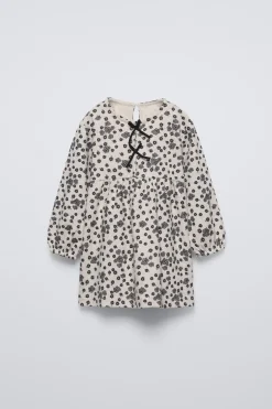 Niños ZARA 1½ - 6 Años·Vestidos / Petos|6 - 18 Meses·Vestidos / Monos<VESTIDO ESPIGA ESTAMPADO