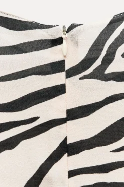 Hot VESTIDO ESTAMPADO ANIMAL ZW COLLECTION Mujer Vestidos