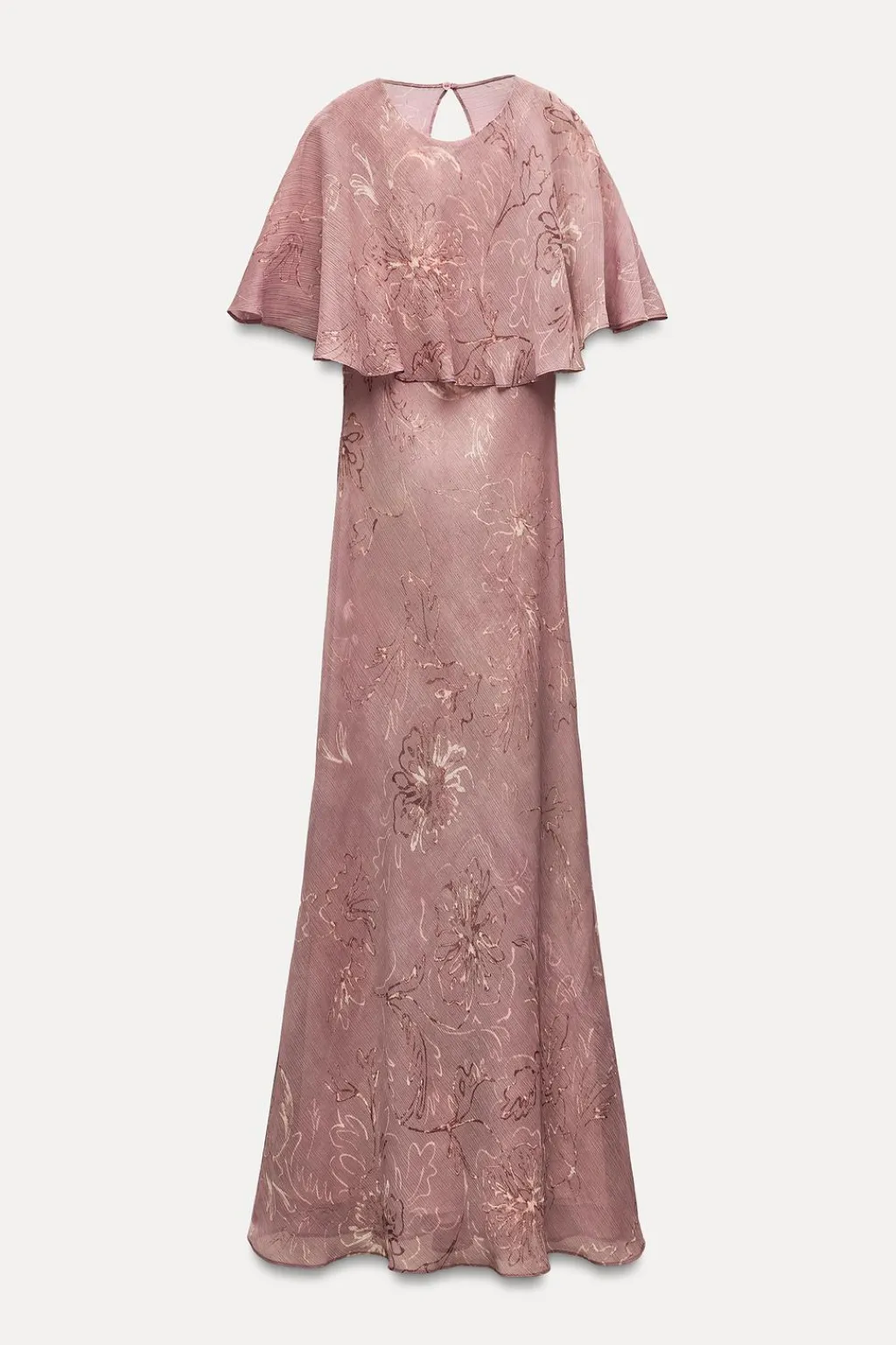 Discount VESTIDO ESTAMPADO CAPA ZW COLLECTION Mujer Vestidos