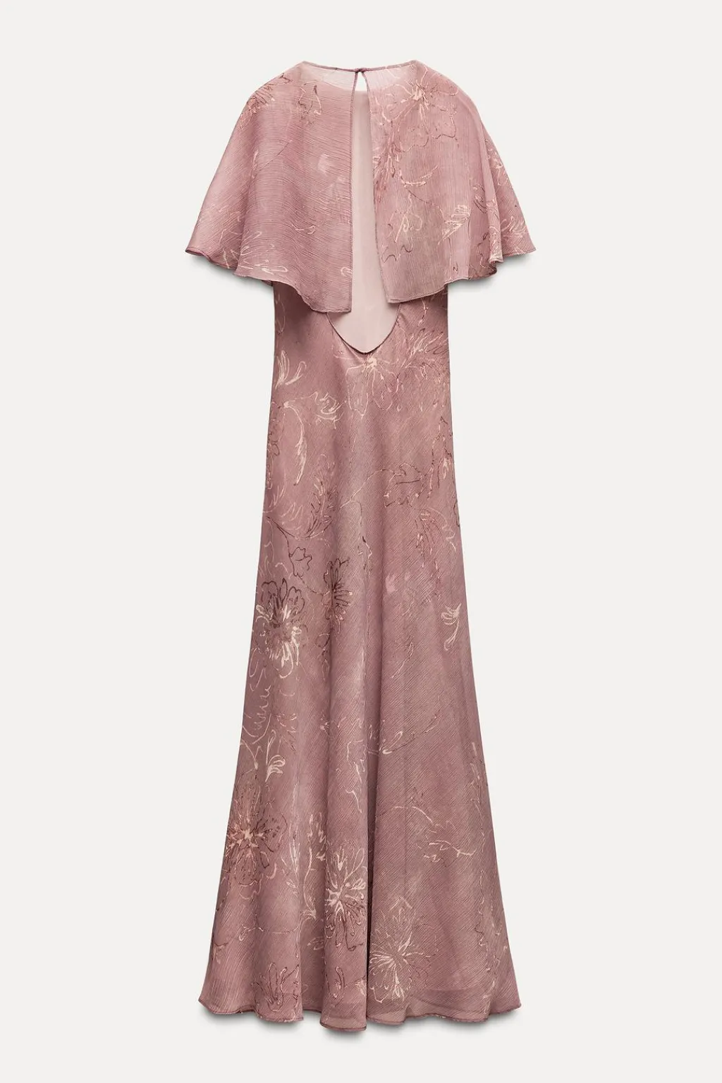 Discount VESTIDO ESTAMPADO CAPA ZW COLLECTION Mujer Vestidos