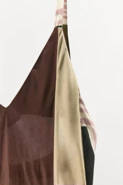 Online VESTIDO ESTAMPADO COMBINADO Mujer Vestidos