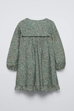 Niños ZARA 6 - 14 Años·Vestidos / Monos<VESTIDO ESTAMPADO FLORES