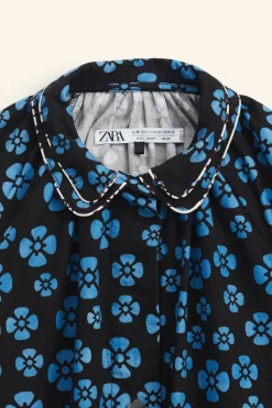 Niños ZARA 6 - 14 Años·Vestidos / Monos<VESTIDO ESTAMPADO FLORES LIMITED EDITION