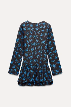 Sale VESTIDO ESTAMPADO FLORES LAZOS Mujer Vestidos