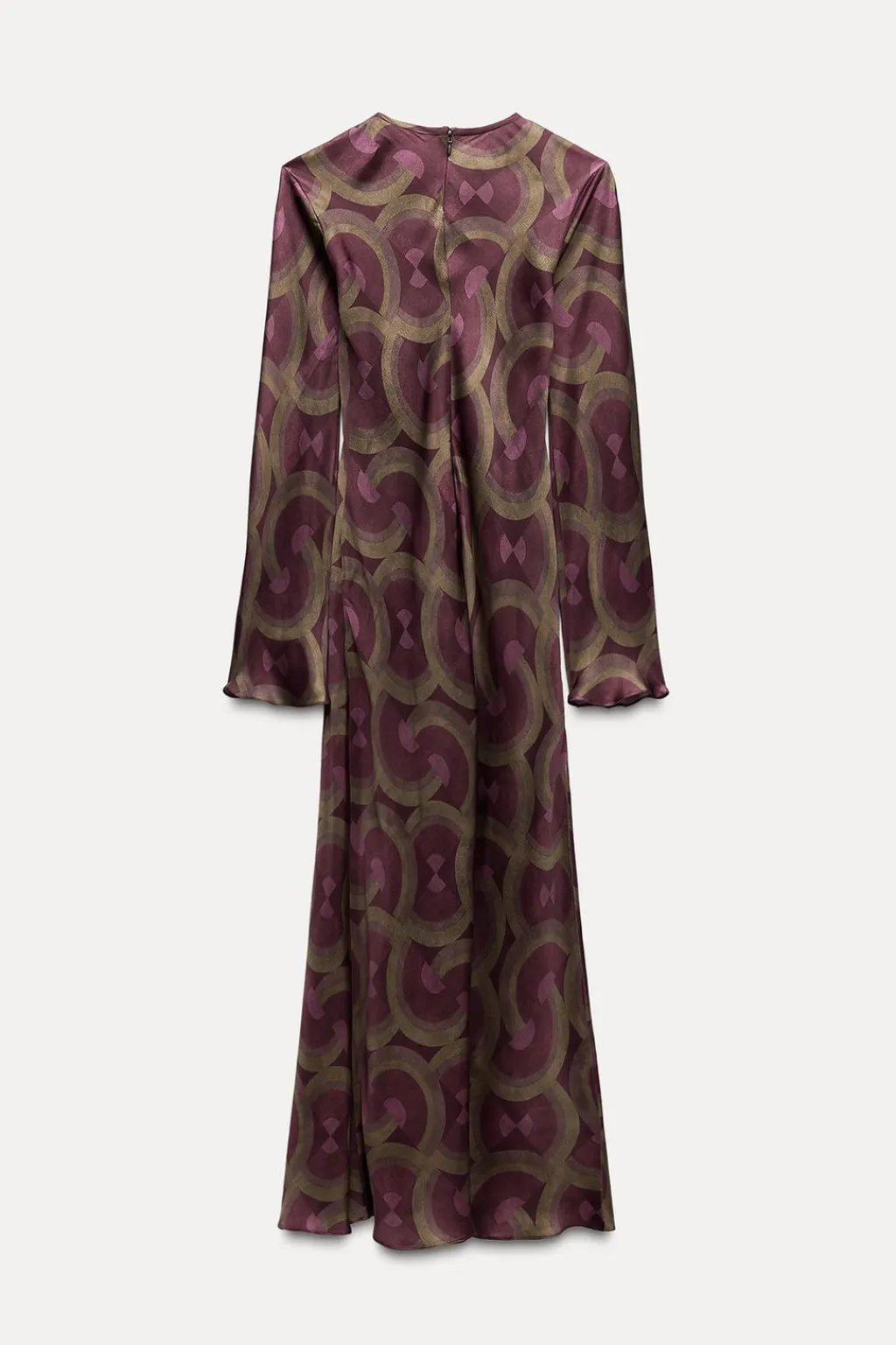 Outlet VESTIDO ESTAMPADO GEOMÉTRICO ZW COLLECTION Mujer Vestidos