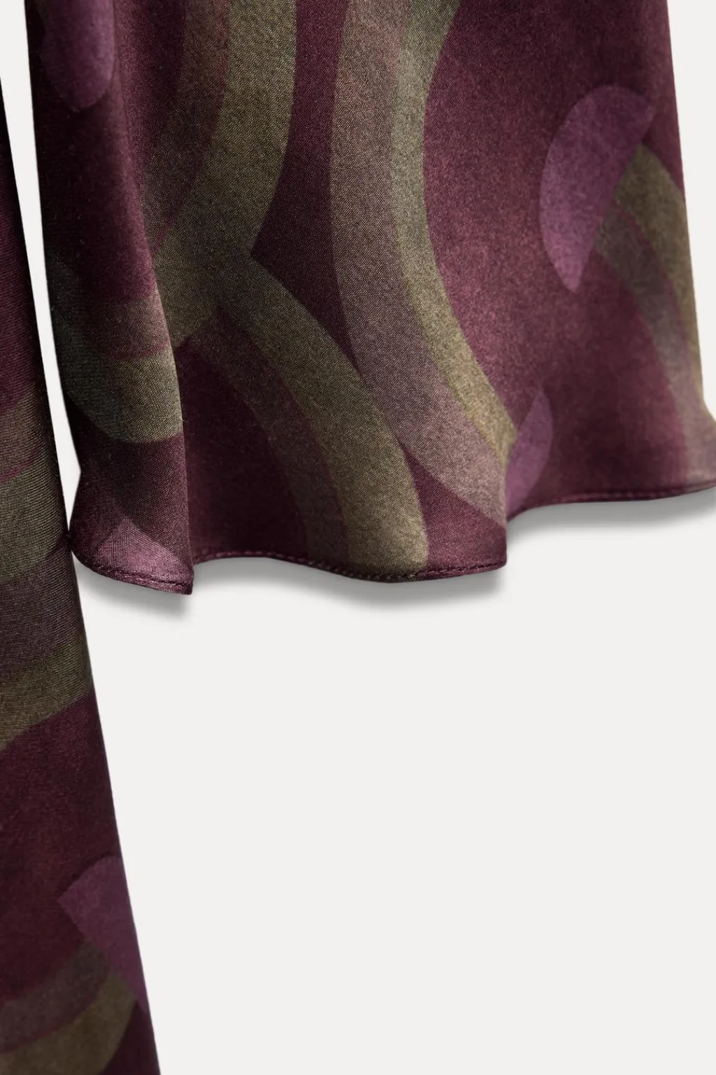 Outlet VESTIDO ESTAMPADO GEOMÉTRICO ZW COLLECTION Mujer Vestidos