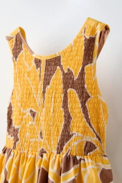Niños ZARA 6 - 14 Años·Vestidos / Monos<VESTIDO ESTAMPADO GOMAS