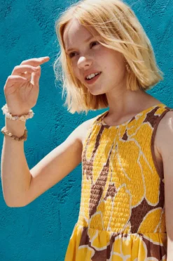 Niños ZARA 6 - 14 Años·Vestidos / Monos<VESTIDO ESTAMPADO GOMAS