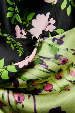 Sale VESTIDO ESTAMPADO SEDA 100% LIMITED EDITION Mujer Vestidos