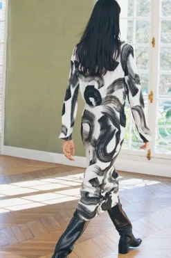 Sale VESTIDO ESTAMPADO ZW COLLECTION Mujer Vestidos