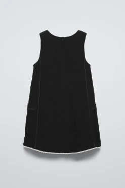 Niños ZARA 6 - 14 Años·Vestidos / Monos<VESTIDO ESTRUCTURA PESPUNTES