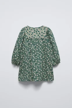 Niños ZARA 1½ - 6 Años·Vestidos / Petos<VESTIDO FLORES