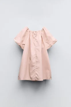 Niños ZARA 1½ - 6 Años·Vestidos / Petos|6 - 18 Meses·Vestidos / Monos<VESTIDO FLORES BORDADAS BRILLO