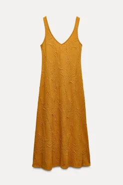 Fashion VESTIDO FLUIDO JACQUARD Mujer Vestidos