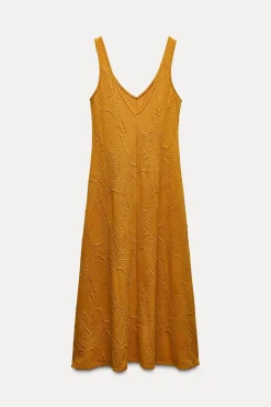 Fashion VESTIDO FLUIDO JACQUARD Mujer Vestidos