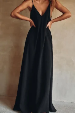 Fashion VESTIDO FLUIDO VOLUMEN Mujer Vestidos