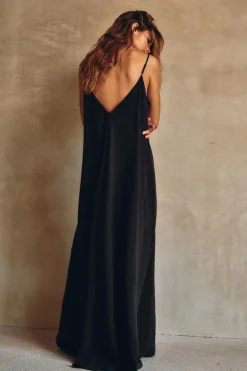 Fashion VESTIDO FLUIDO VOLUMEN Mujer Vestidos