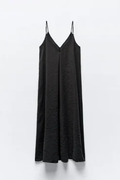 Fashion VESTIDO FLUIDO VOLUMEN Mujer Vestidos