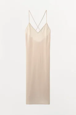 Online VESTIDO FORRO LARGO TIRANTES MULTIPOSICIÓN Mujer Vestidos|Lenceria