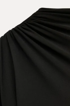 Hot VESTIDO FRUNCE CINTURON Mujer Vestidos