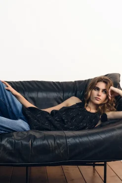 Hot VESTIDO GLOBO TIRANTE LAZO Mujer Vestidos