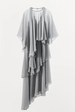 Fashion VESTIDO HALTER CAPA Mujer Vestidos