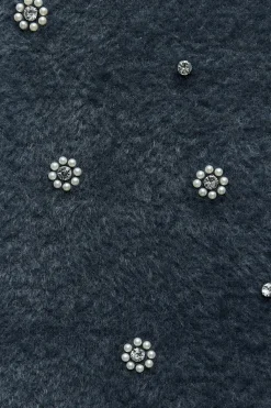 Clearance VESTIDO HALTER EFECTO PELO ABALORIOS Mujer Vestidos