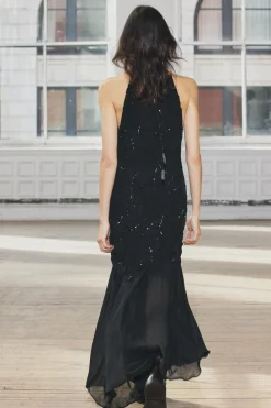 Sale VESTIDO HALTER LENTEJUELAS ZW COLLECTION Mujer Vestidos