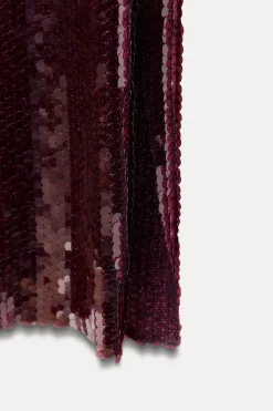 Discount VESTIDO HALTER LENTEJUELAS Mujer Vestidos