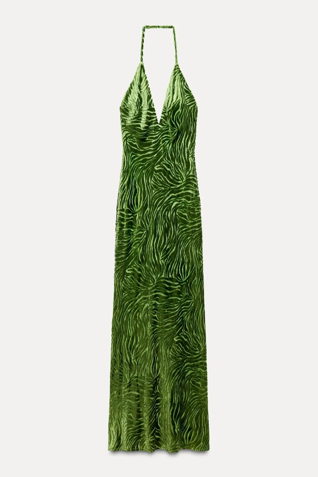 Outlet VESTIDO HALTER TERCIOPELO Mujer Vestidos