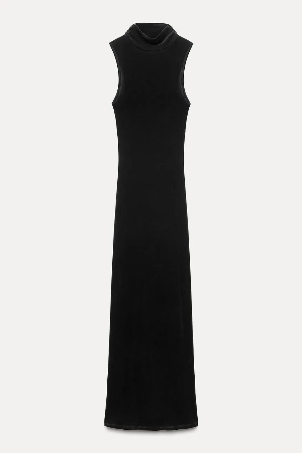 Outlet VESTIDO HALTER TERCIOPELO Mujer Vestidos