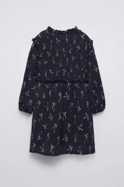 Niños ZARA 6 - 14 Años·Vestidos / Monos<VESTIDO LACITOS GOMAS