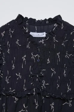 Niños ZARA 6 - 14 Años·Vestidos / Monos<VESTIDO LACITOS GOMAS