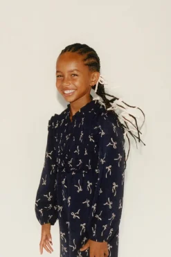 Niños ZARA 6 - 14 Años·Vestidos / Monos<VESTIDO LACITOS GOMAS