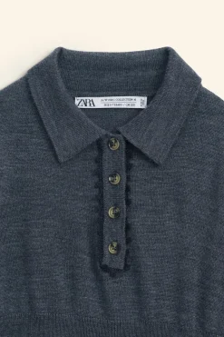 Niños ZARA 6 - 14 Años·Vestidos / Monos|6 - 14 Años·Punto<VESTIDO LANA PUNTO CENEFA LIMITED EDITION