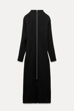 Fashion VESTIDO LARGO CREMALLERAS ZW COLLECTION Mujer Vestidos